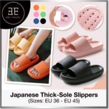 Japanese Style men and women couples thick-soled home slipper/foot massage/four seasons/indoor slippers/Sandal Fashion