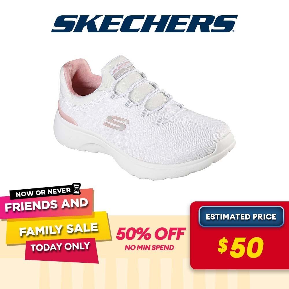 Skechers Online Exclusive Women Sport Roseate Look Club Shoes - 8730064-WPK Memory Foam  Live_50